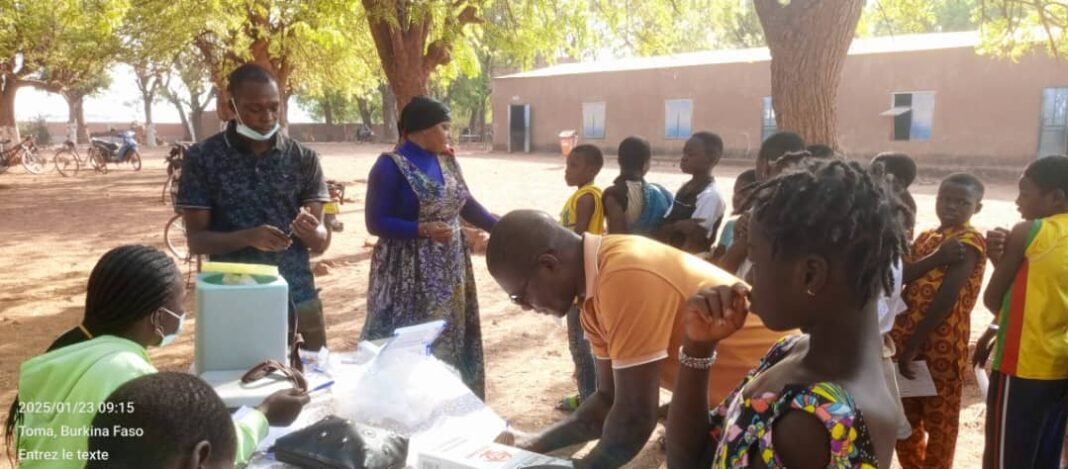 Nayala : Environ deux cent cinquante sites sont activés pour la vaccination contre la fièvre typhoïde et le cancer du col de l’utérus